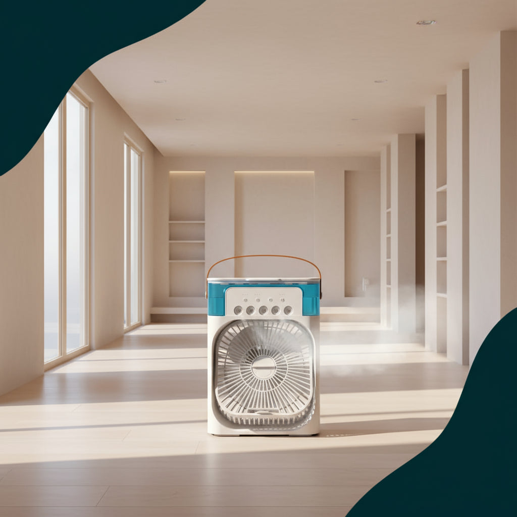 Ventilador Humidificador Aire 2 en 1