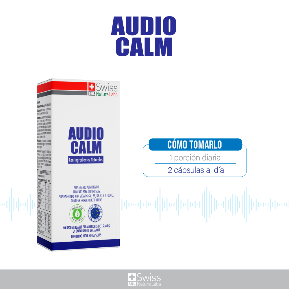 AudioCalm Suplemento para el Tinnitus
