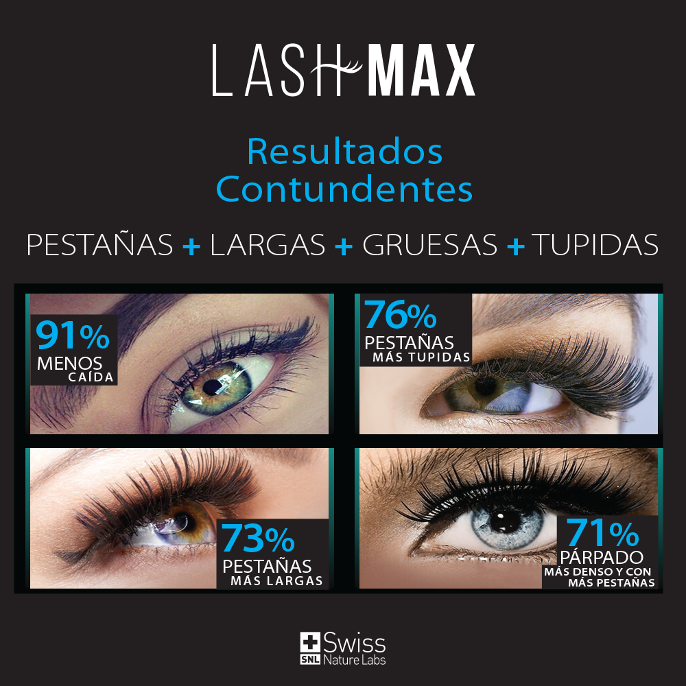 LashMax Serum Crecimiento Pestañas Cejas