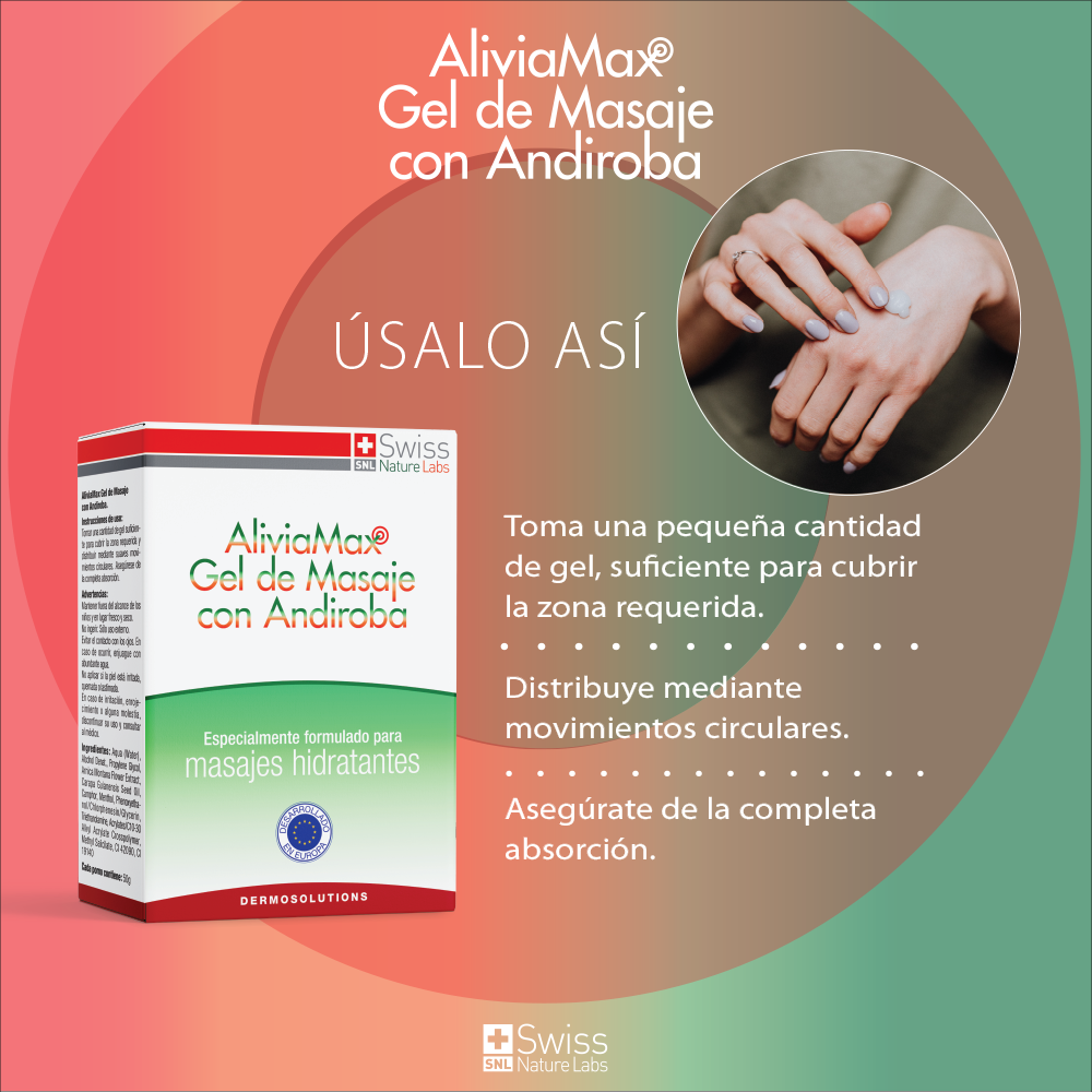 Aliviamax Gel de Masaje para Dolores