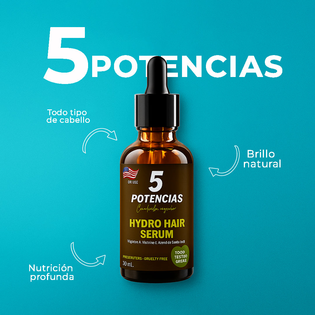 SERUM 5 POTENCIAS ANTICA CAIDA CABELLO