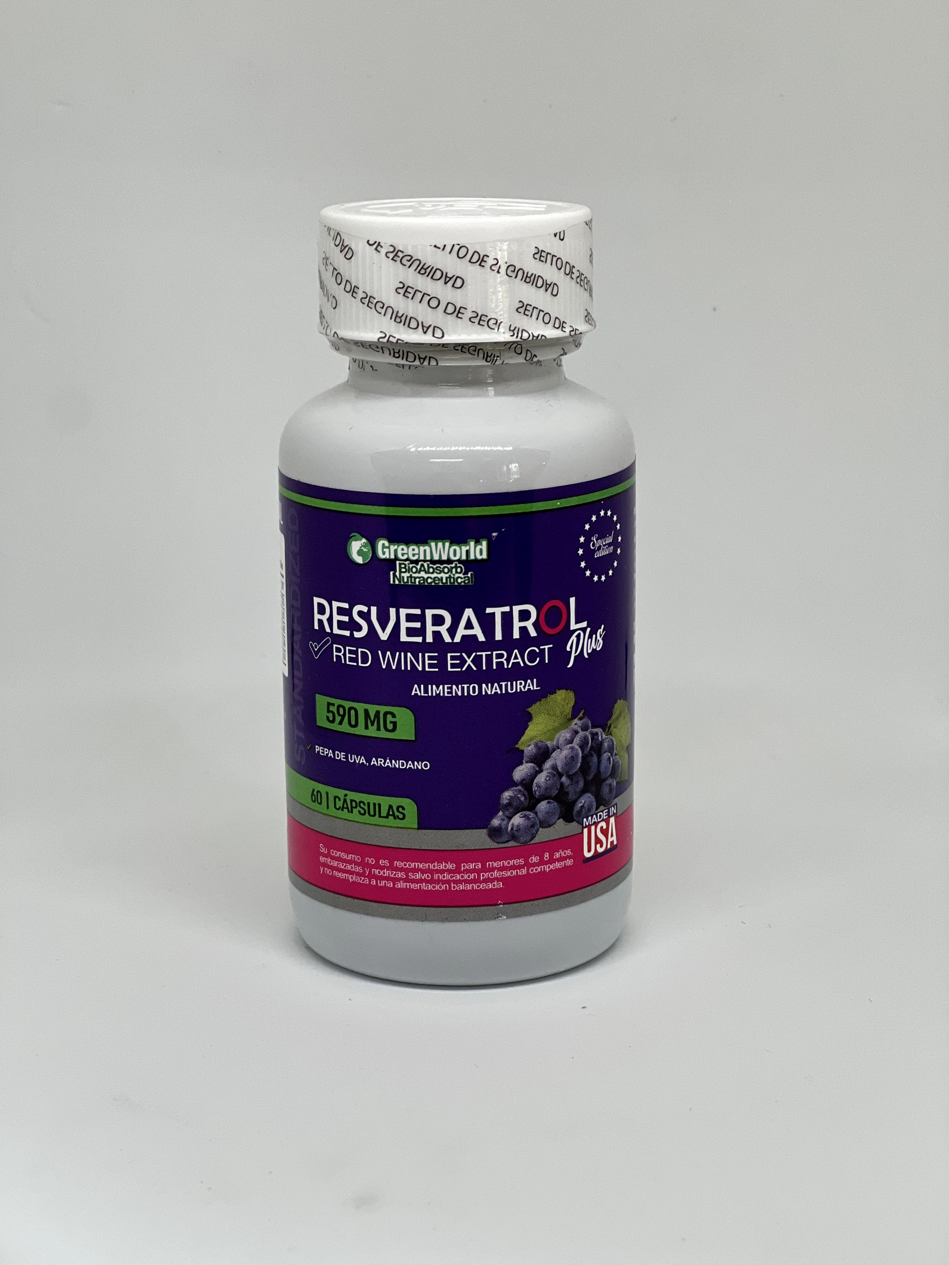 RESVERATROL PLUS 590 MG