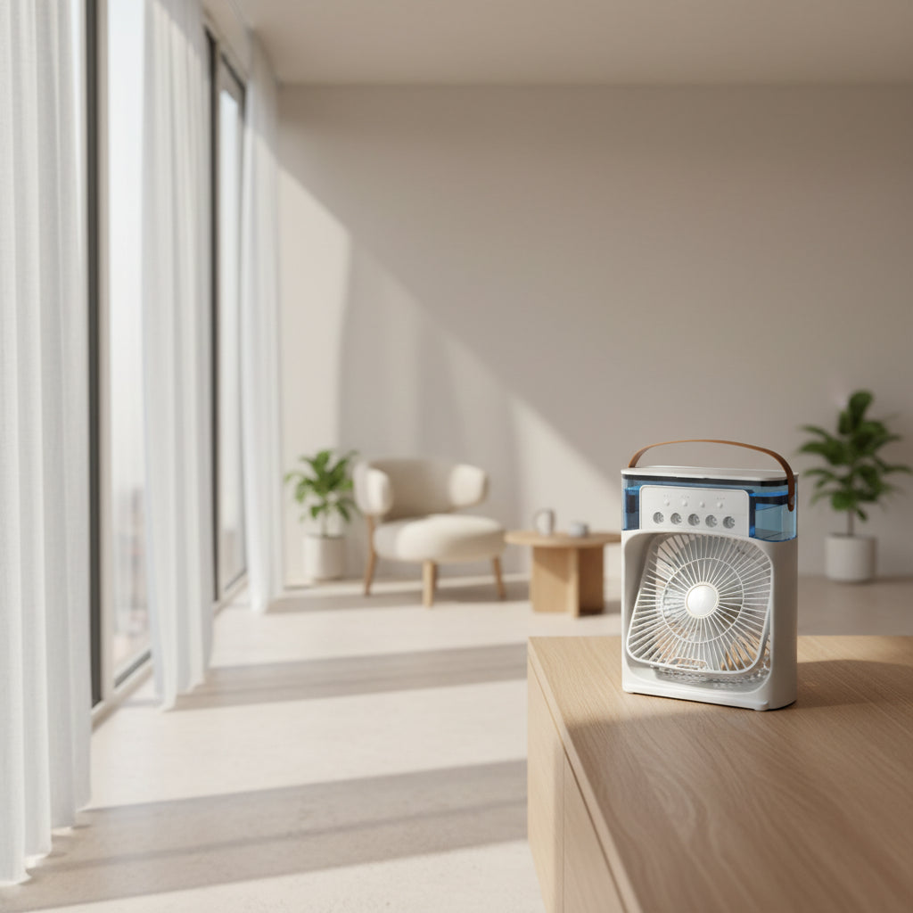 Ventilador Humidificador Aire 2 en 1